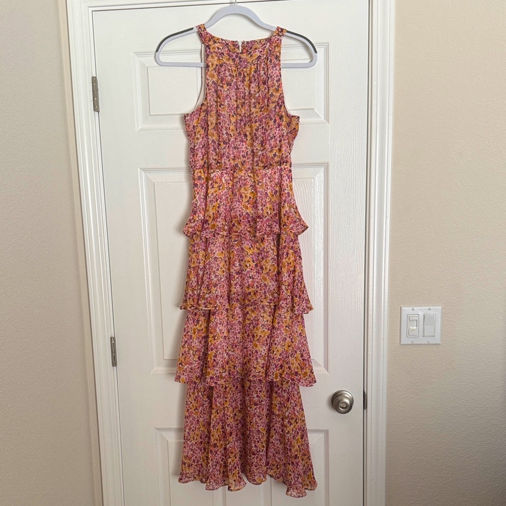 Shelby & Palmer Pink Floral Maxi Dress